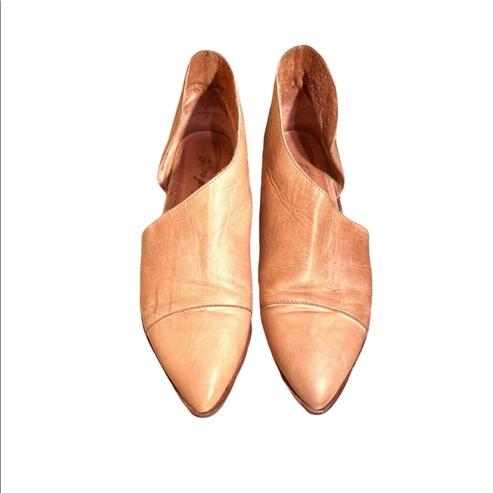 Free people Royale  leather Flat women’s size 10 made in Spain
